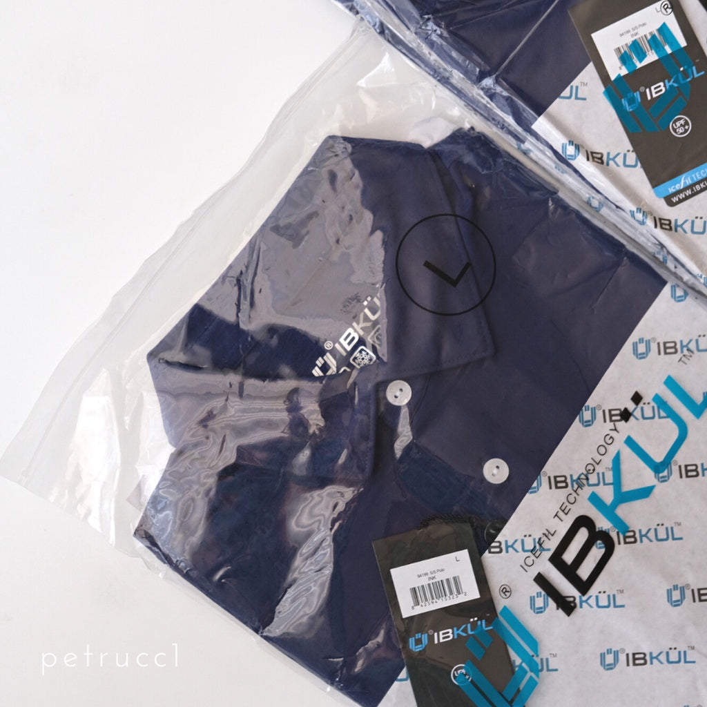 IBKUL polo shirt kaos pria sport golf tennis