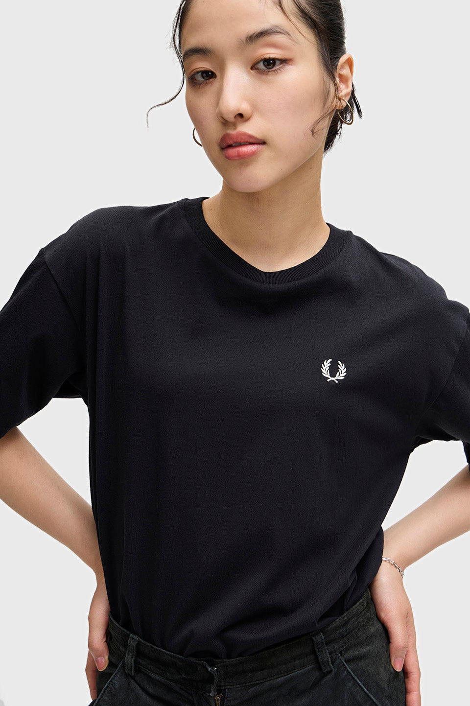 Fred Perry Woman Crew Neck T-Shirt G1142/102