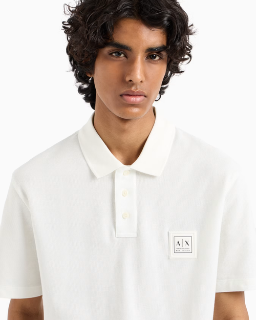 ARMANI EXCHANGE Regular Fit Pique Polo  XM000356