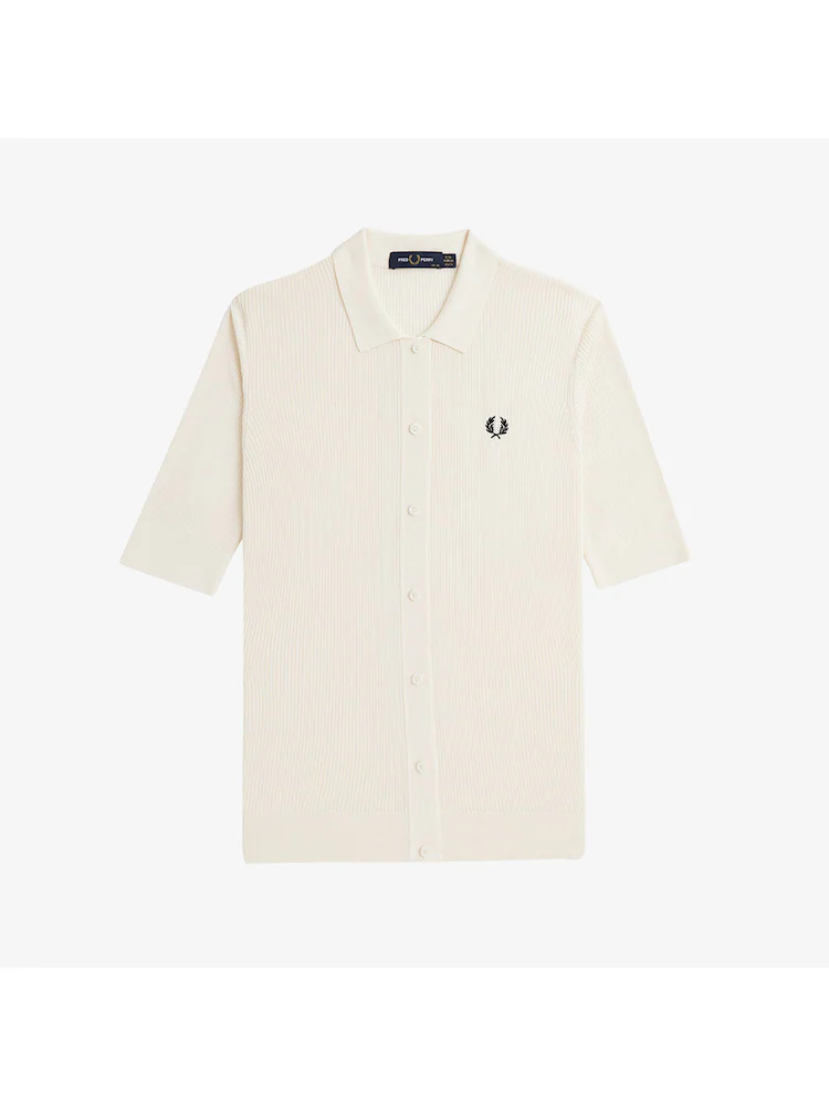 Fred Perry Ribbed Knitted Shirt Women K8106/560