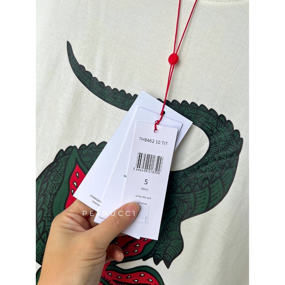 LACOSTE x Netflix Organic Cotton T Shirt TH8462