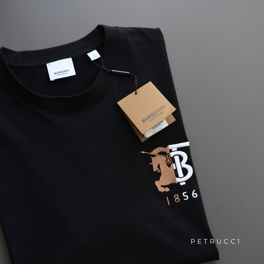 BURBERRY Hesford TB Monogram Embroidery T shirt 8023785