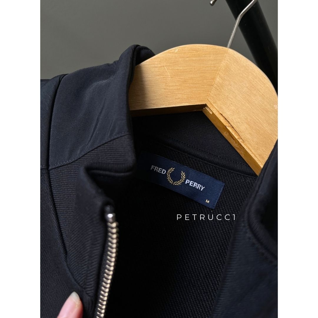 Fred Perry Half Zip Badge Track Jacket SM1163/102