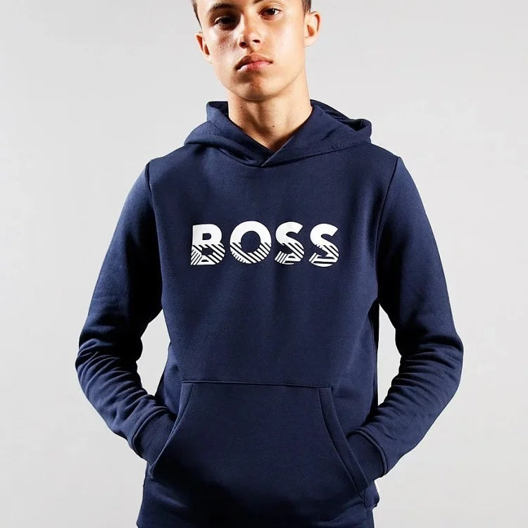 BOSS BOYS Cotton Hooded J25M52