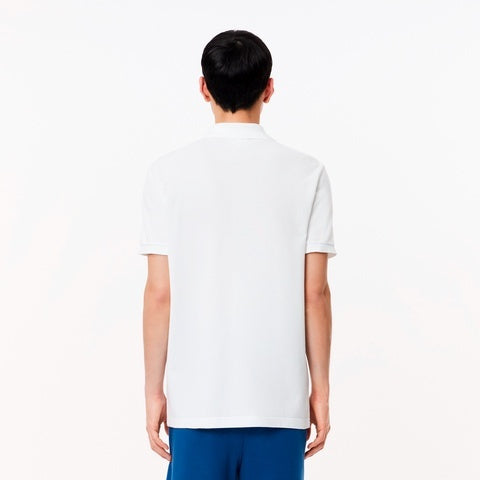 LACOSTE Name Print Washed Polo Shirt  PH0786