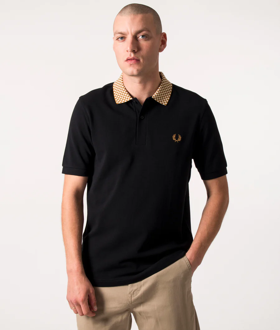 Fred Perry Checquered Collar Polo M6586/102