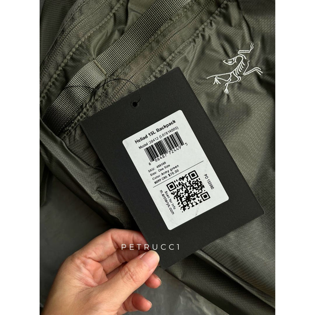 ARCTERYX Lightweight Heliad 15 Backpack