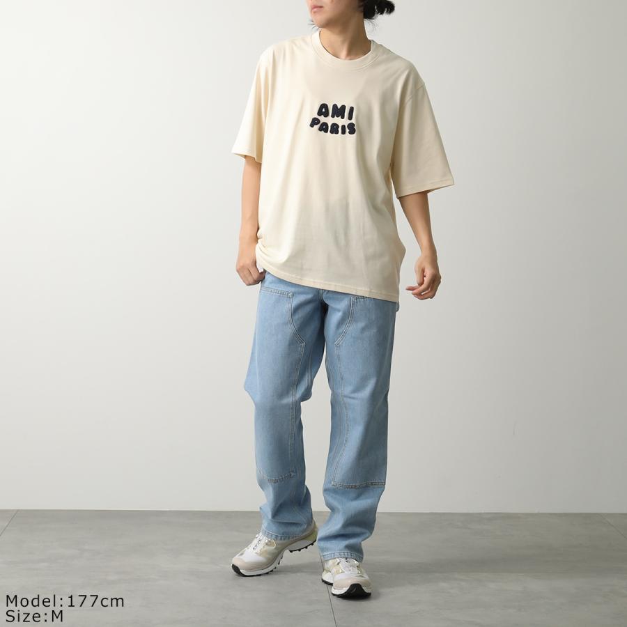 AMI Paris Patch T Shirt UTS075