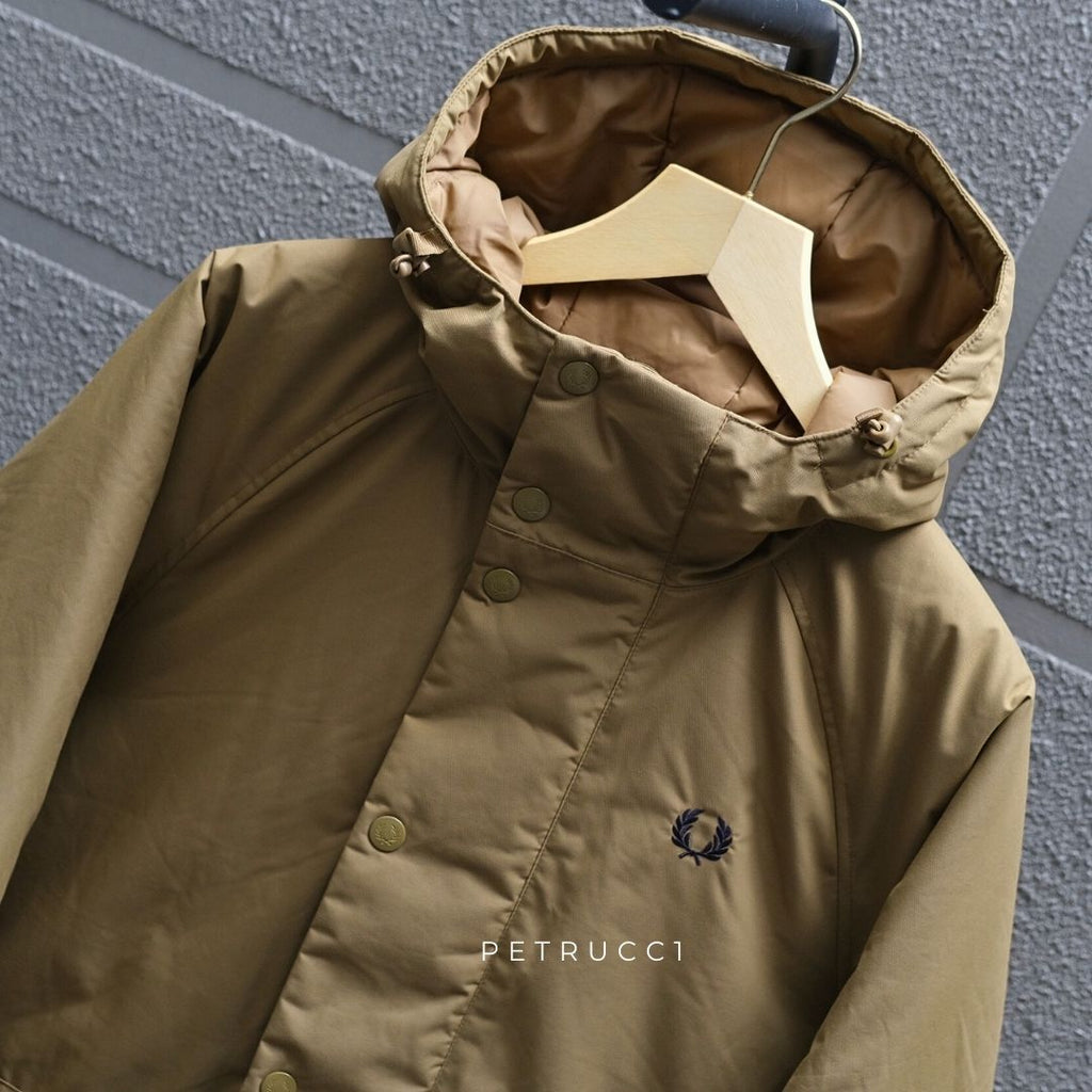 Fred Perry Padded Zip Through Parka Jacket J6516/P96