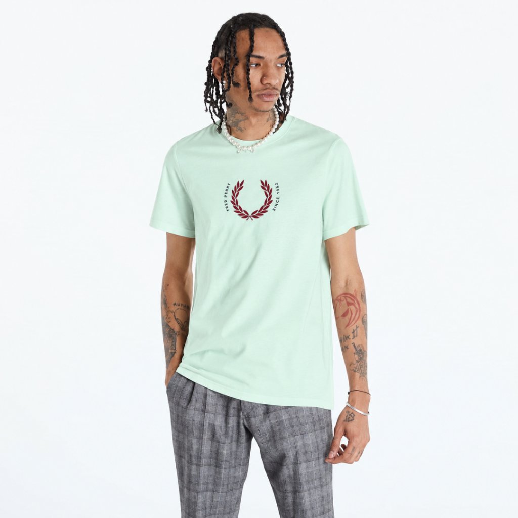 FRED PERRY t shirt kaos tee graphic M2665/R37