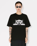 KENZO Happy Tiger Embroidered Oversized T Shirt 5TS5264SI