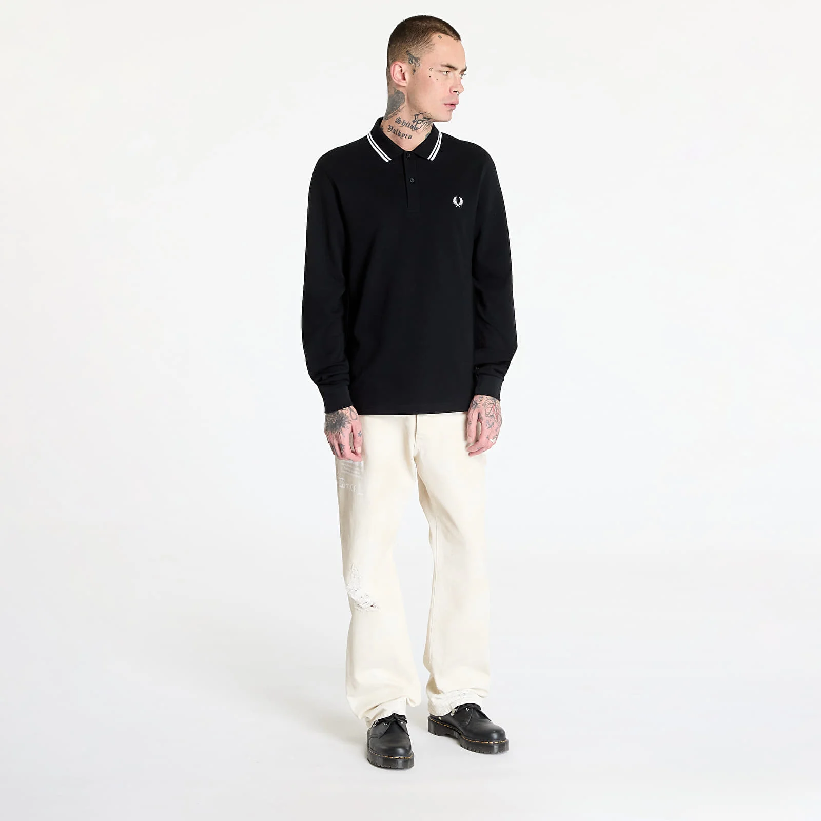 Fred Perry Polo Shirt Long Sleeve M3636/350