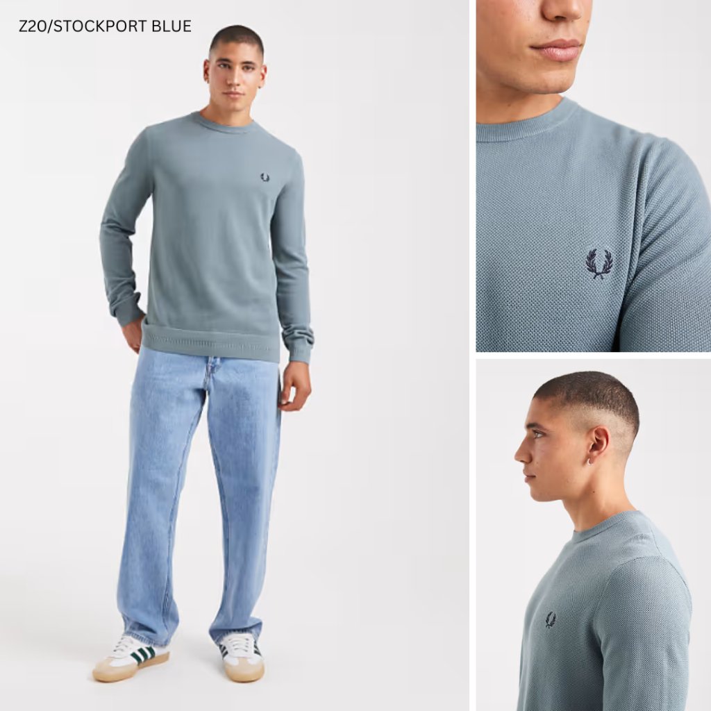 FRED PERRY Sweatshirt Long Sleeve Lengan panjang K1309