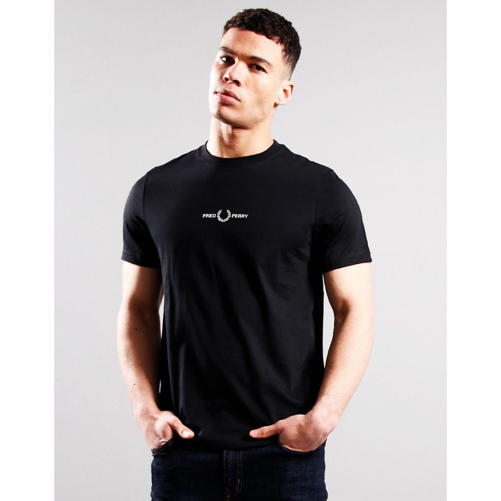 Fred Perry T shirt Tee Kaos Original Pria Man Cowo M4580/102