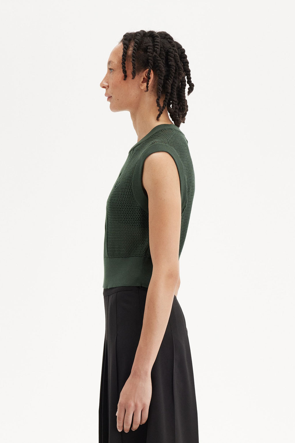 Fred Perry Textured Knitted Tank Women K9117/X89