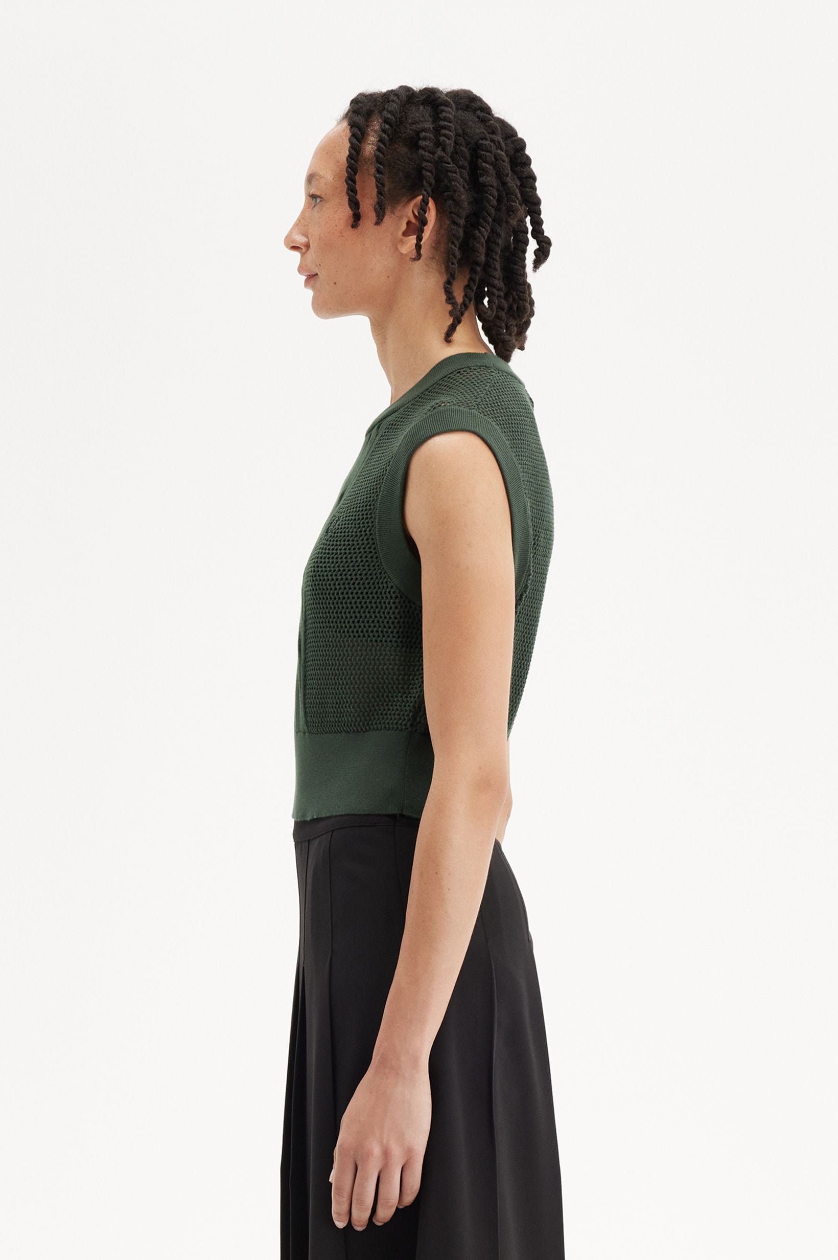Fred Perry Textured Knitted Tank Women K9117/X89