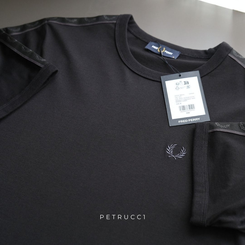 Fred Perry Contrast Tape Ringer T Shirt M4613/U73