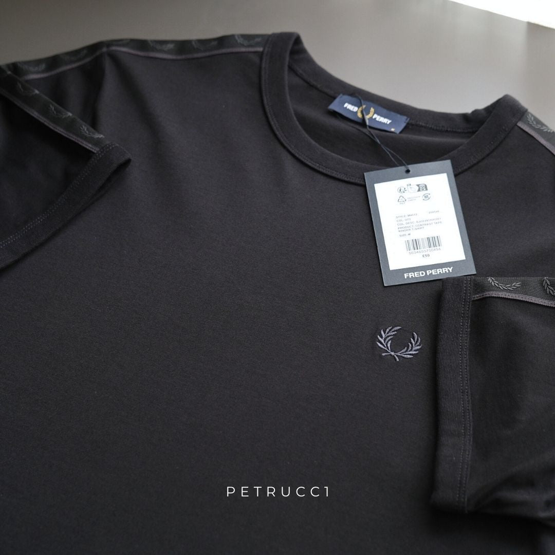 Fred Perry Contrast Tape Ringer T Shirt M4613/U73