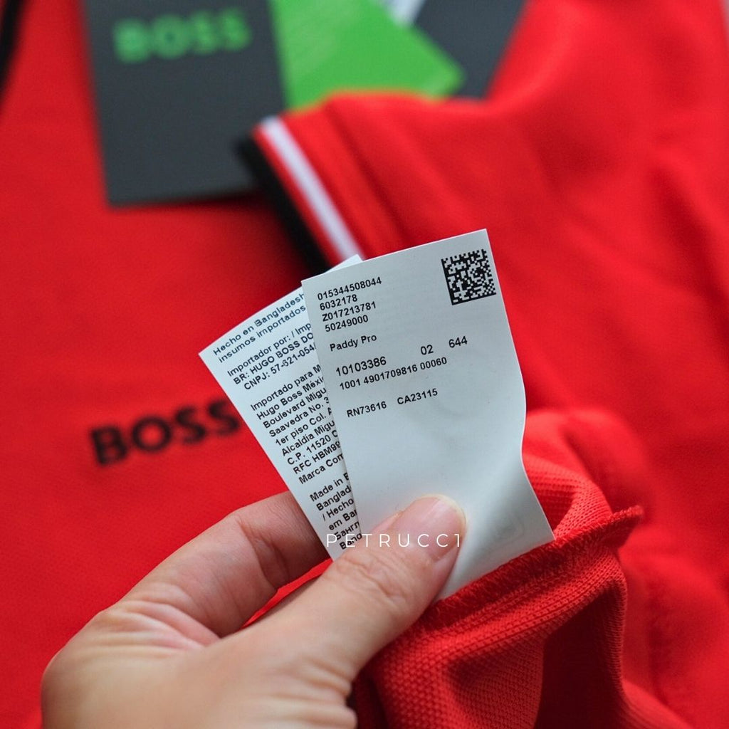 BOSS Polo shirt in cotton-blend piqué with S.Café  PADDY PRO 50249000