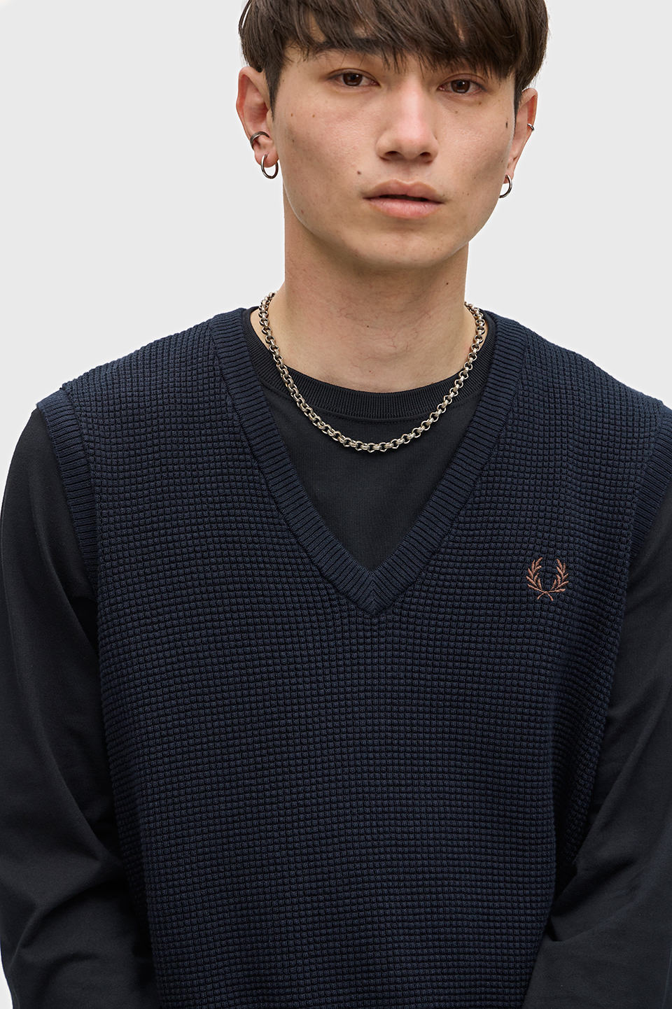 FRED PERRY VEST OUTER OUTWEAR K8556/608