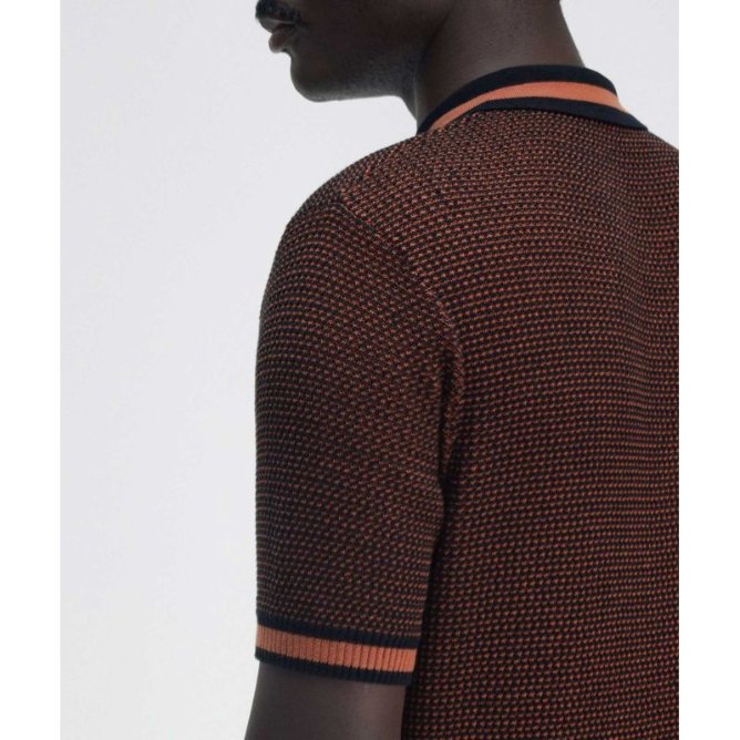 Fred Perry Polo Shirt Collar Stripes K9747/608