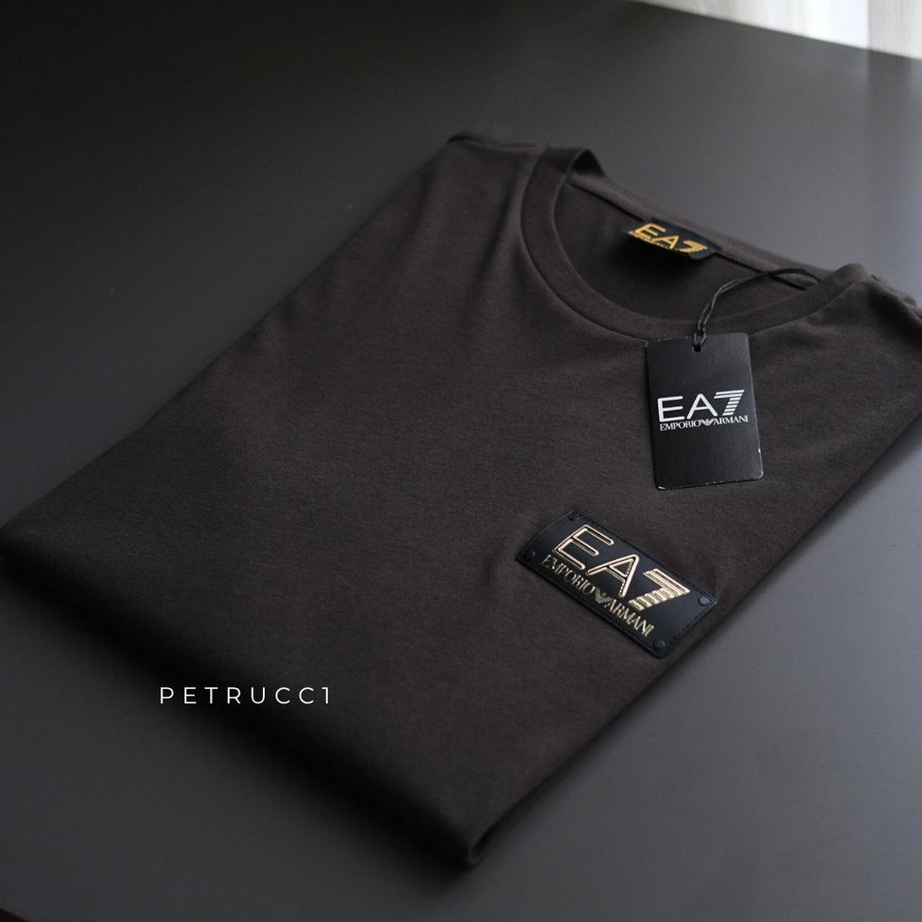 EMPORIO ARMANI EA7 Gold Label Short Sleeve T Shirt  3RPT19 PJM9Z