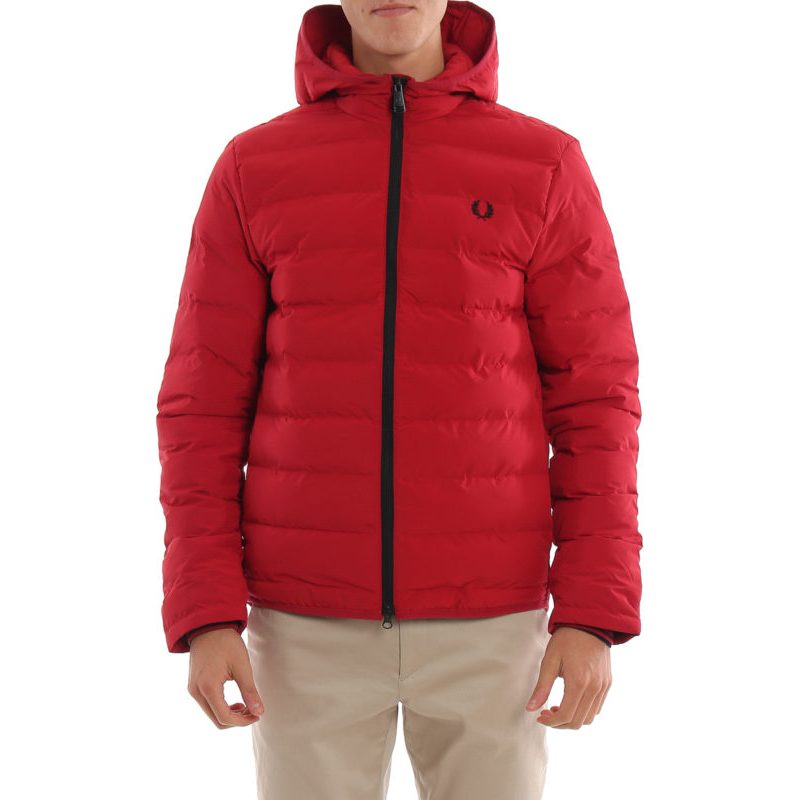 Fred Perry Hooded Quilted Puffer Jacket J7516/I56
