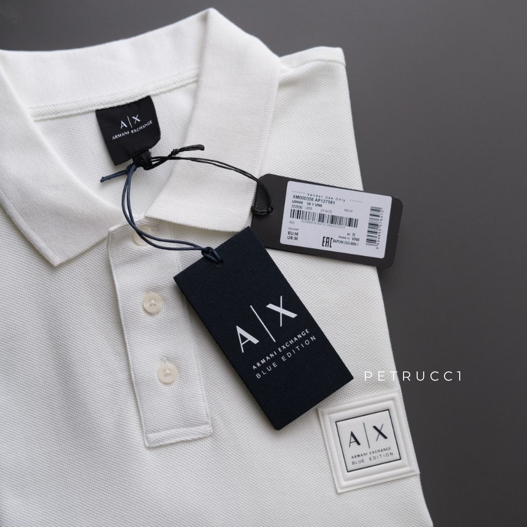 ARMANI EXCHANGE Regular Fit Pique Polo  XM000356