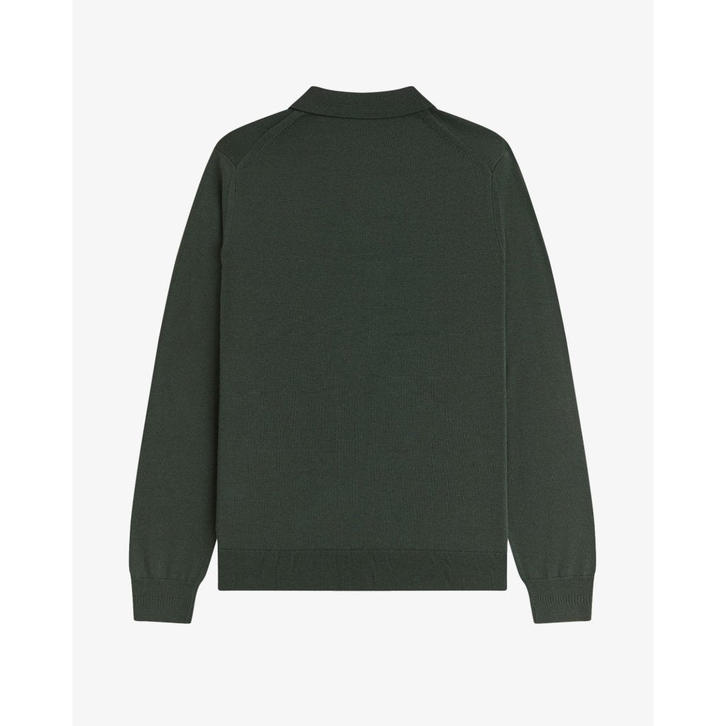 Fred Perry Long Sleeve Knit Polo Shirt K4535/X89