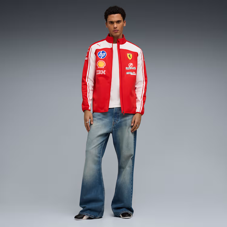 F1 FERRARI 2026 Scuderia Ferrari HP Replica Drivers Softshell Jacket Men