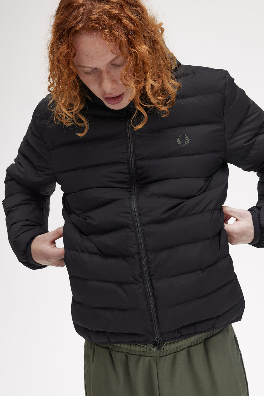 Fred Perry Padded Pocket Detail Jacket Puffer J8545/102