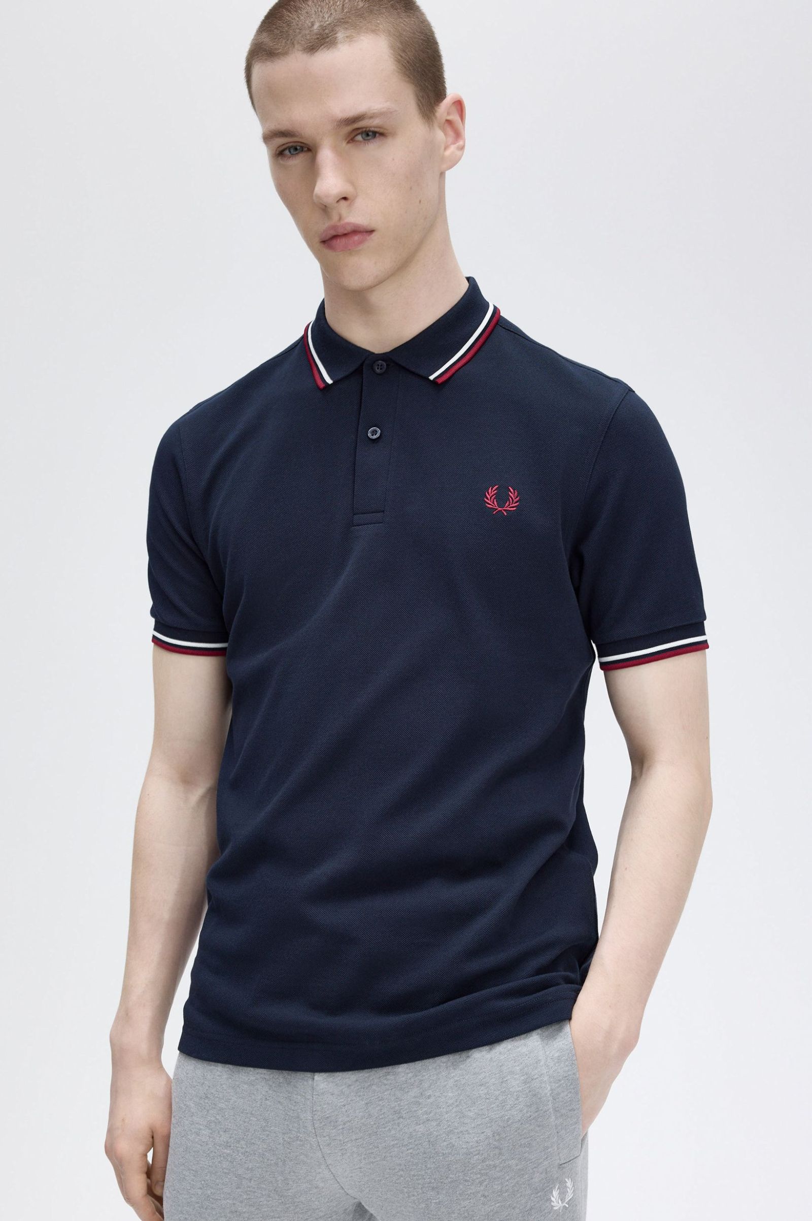 Fred Perry The Twin Tipped Polo Shirt M3600/T55