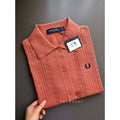 Fred Perry POINTELLE DETAIL KNITTED SHIRT Women K9133/X90