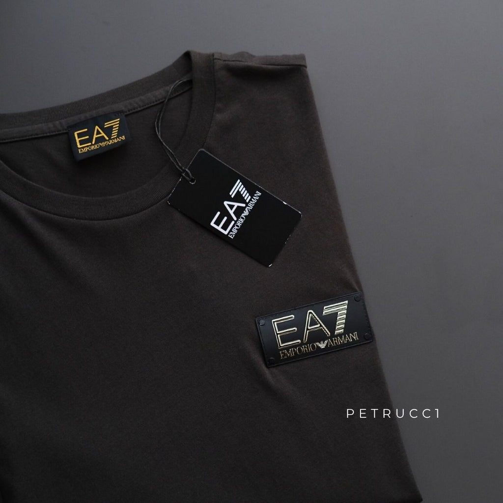 EMPORIO ARMANI EA7 Gold Label Short Sleeve T Shirt  3RPT19 PJM9Z