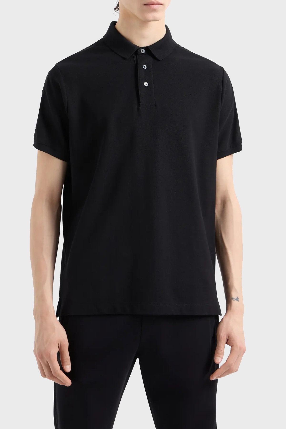 EMPORIO ARMANI EA7 Polo With Logo Shoulder Tape  6D1F811JCYZ0920