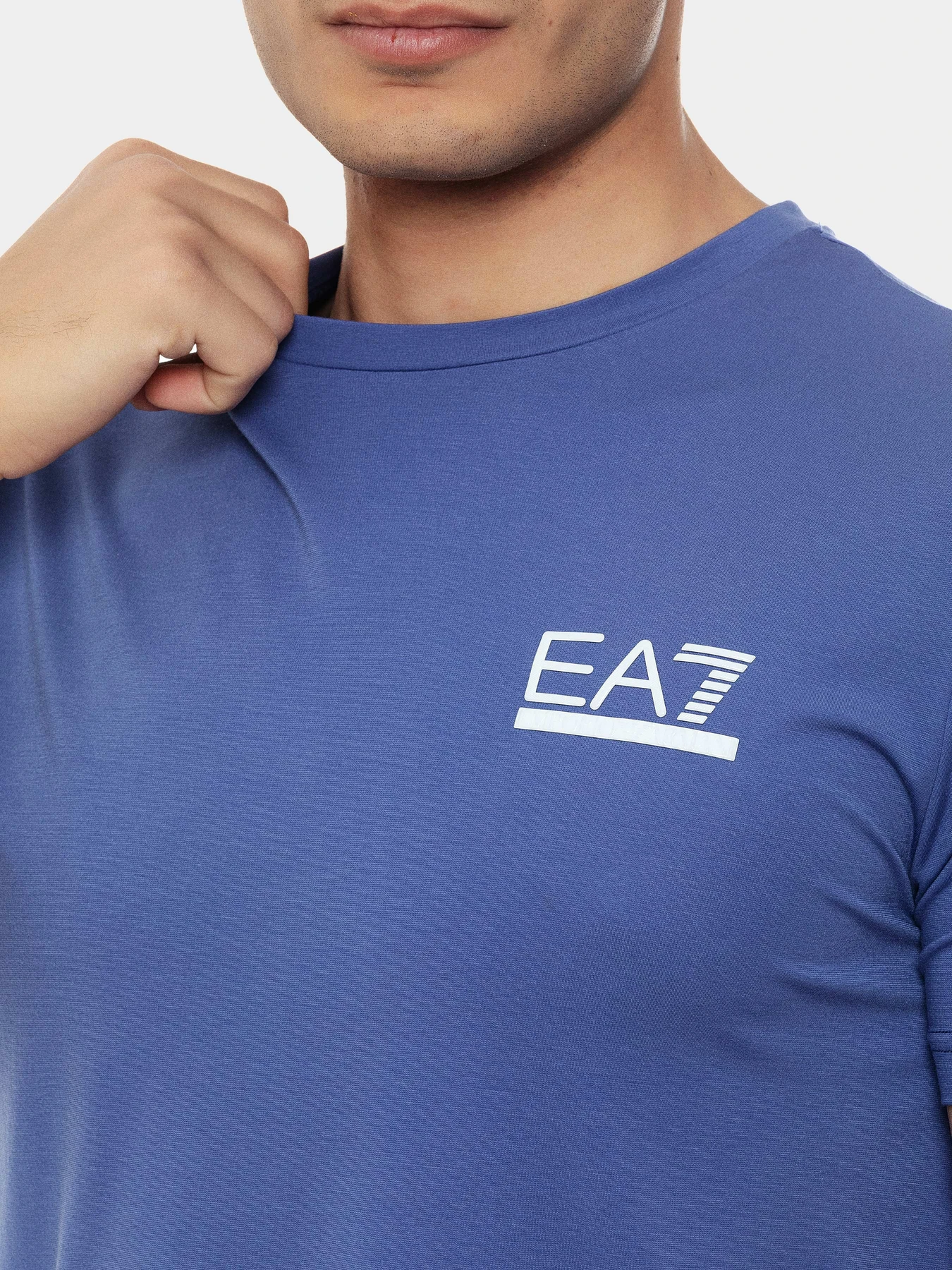 Emporio Armani EA7 T Shirt logo Tee man men kaos 3DPT27