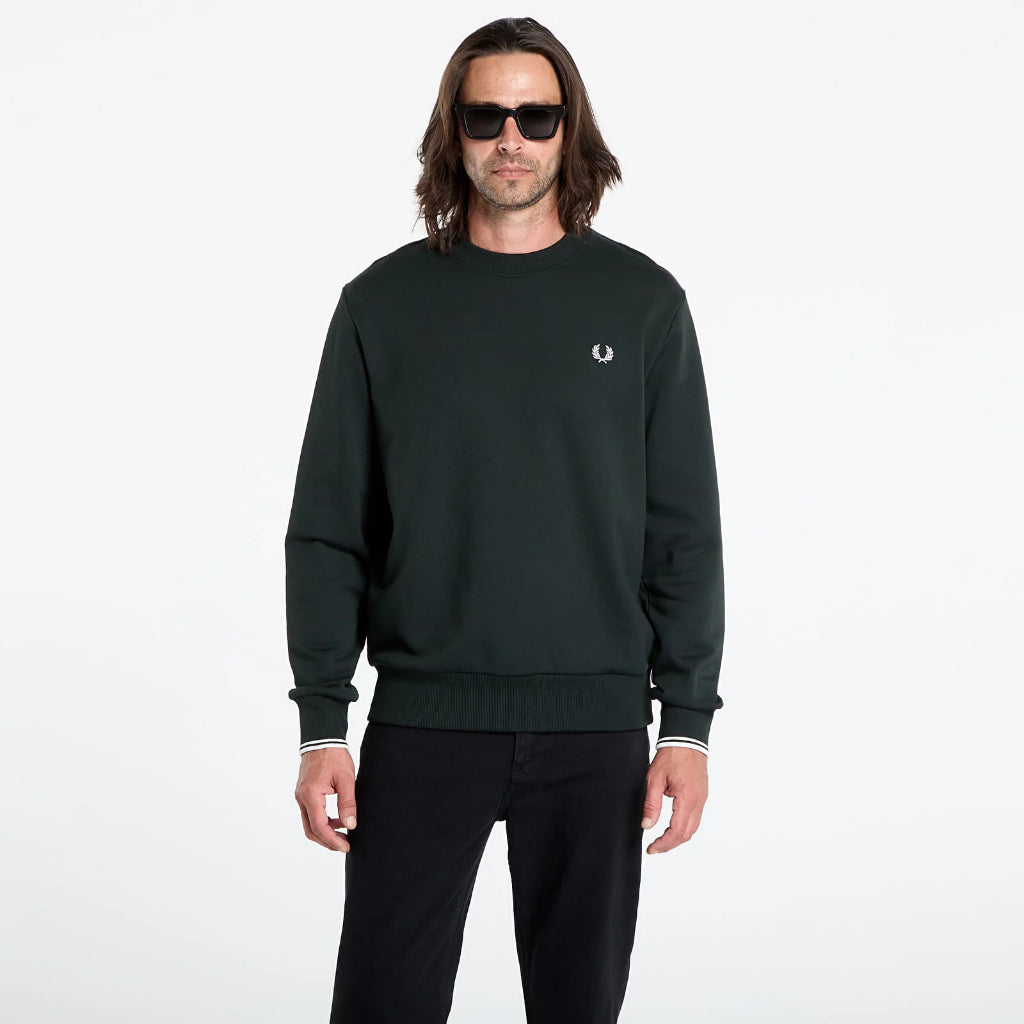 Fred Perry Crew Neck Sweater Sweatshirt M7535