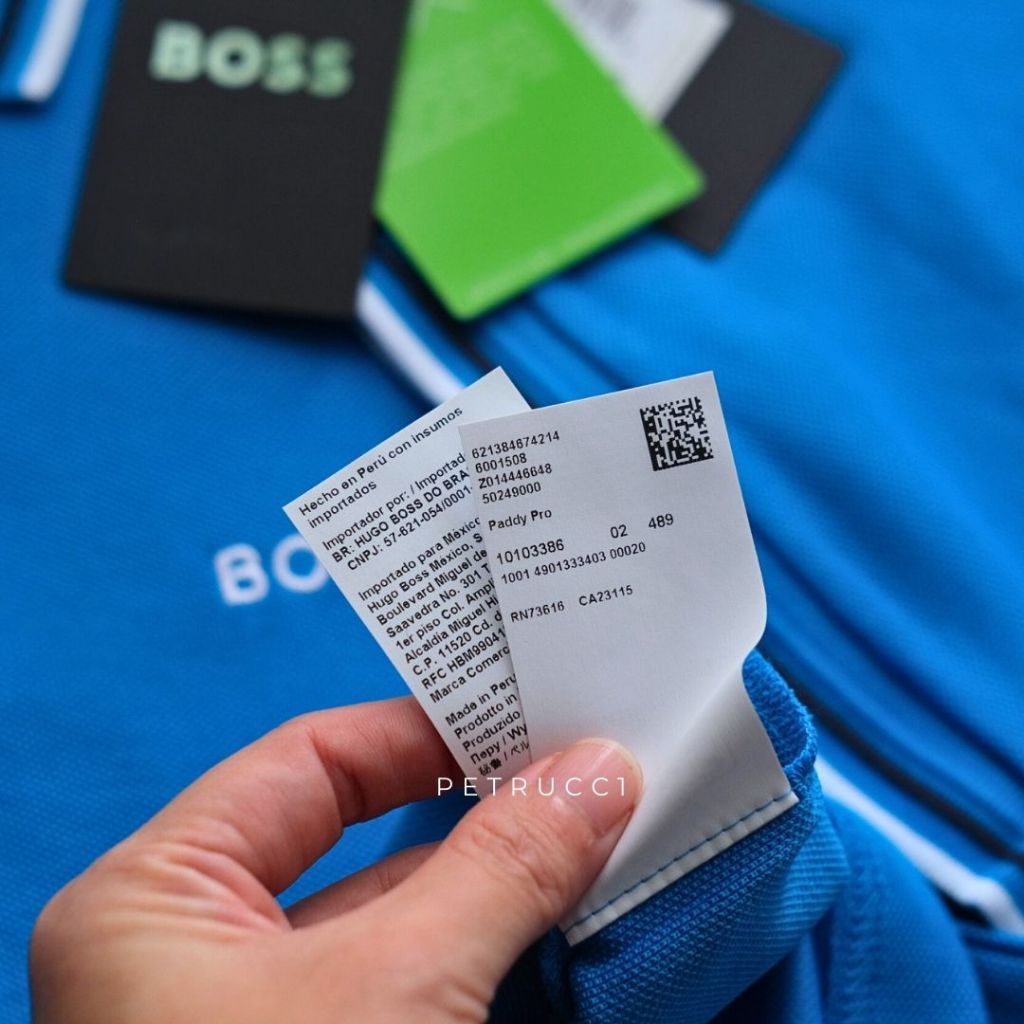 BOSS Polo shirt in cotton-blend piqué with S.Café PADDY PRO 50249000