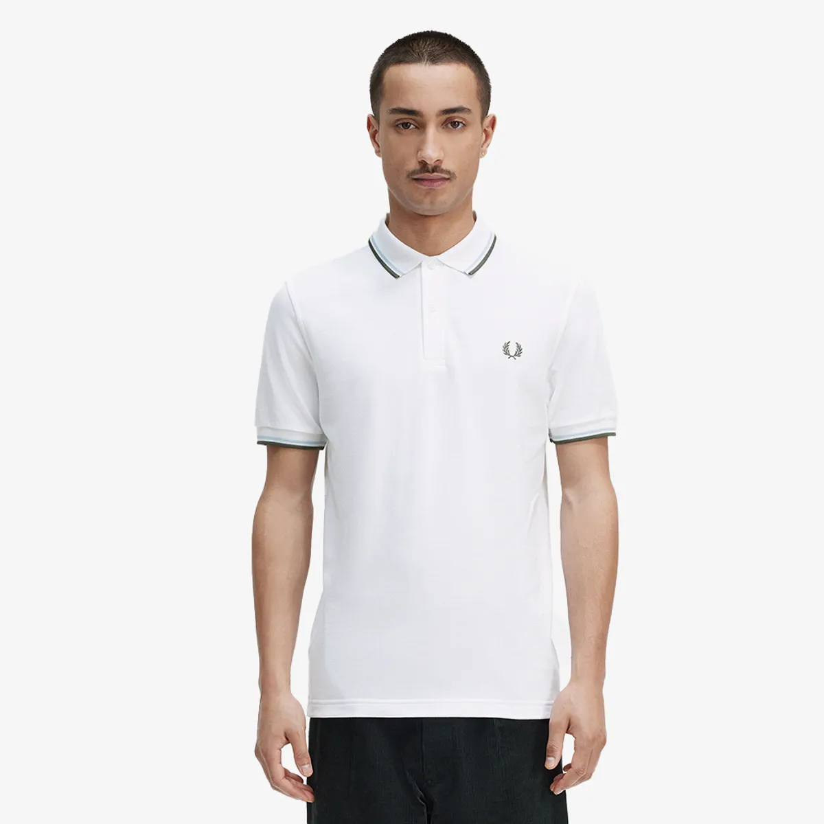 FRED PERRY Kaos Polo M3600 Shirt Cowo Pria Kerah M3600/T42