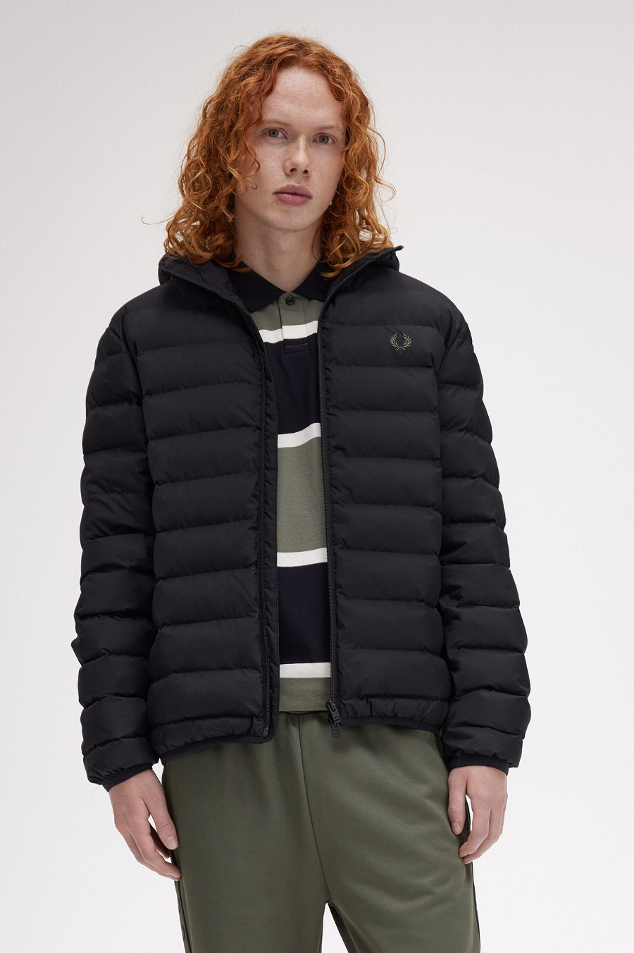 Fred Perry Padded Pocket Detail Jacket Puffer J8545/102