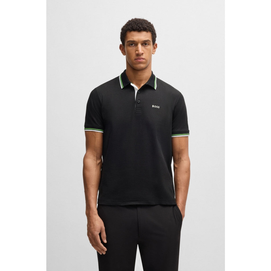 BOSS POLO Shirt Original Branded Cowo Pria Kaos Berkerah 50554223