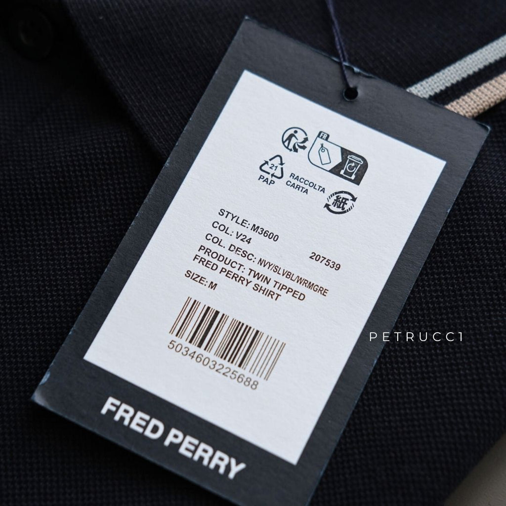 Fred Perry The Twin Tipped Polo Shirt M3600/V24