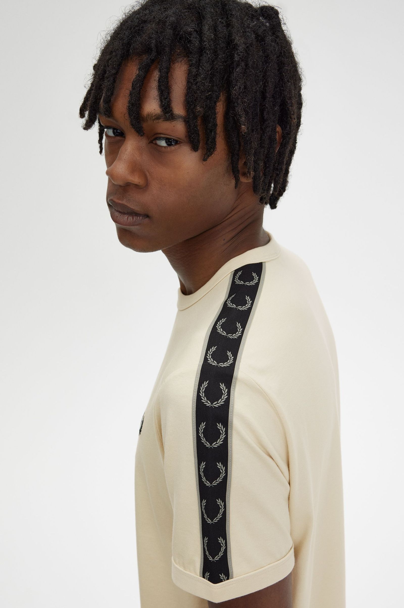 Fred Perry Contrast Tape Ringer T Shirt M4613/V57