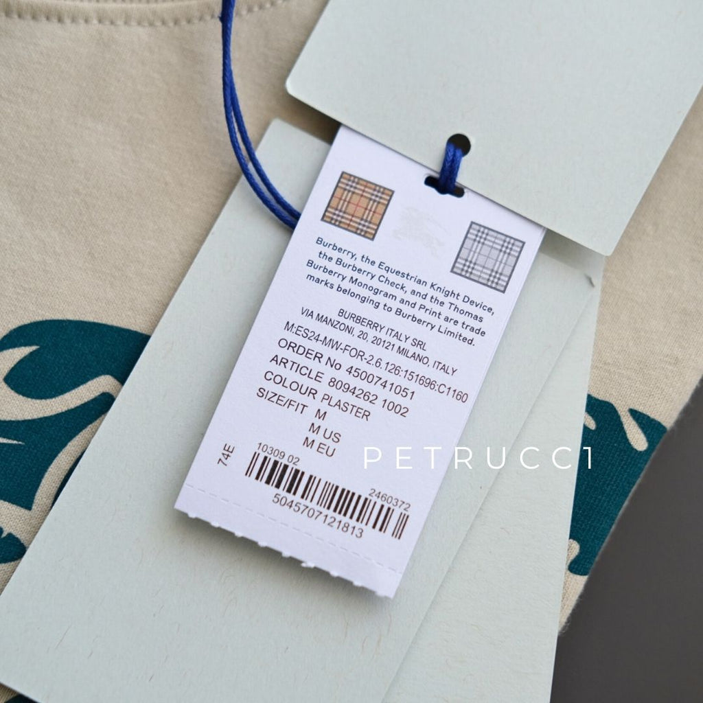 BURBERRY EKD Cotton T-shirt 8094262