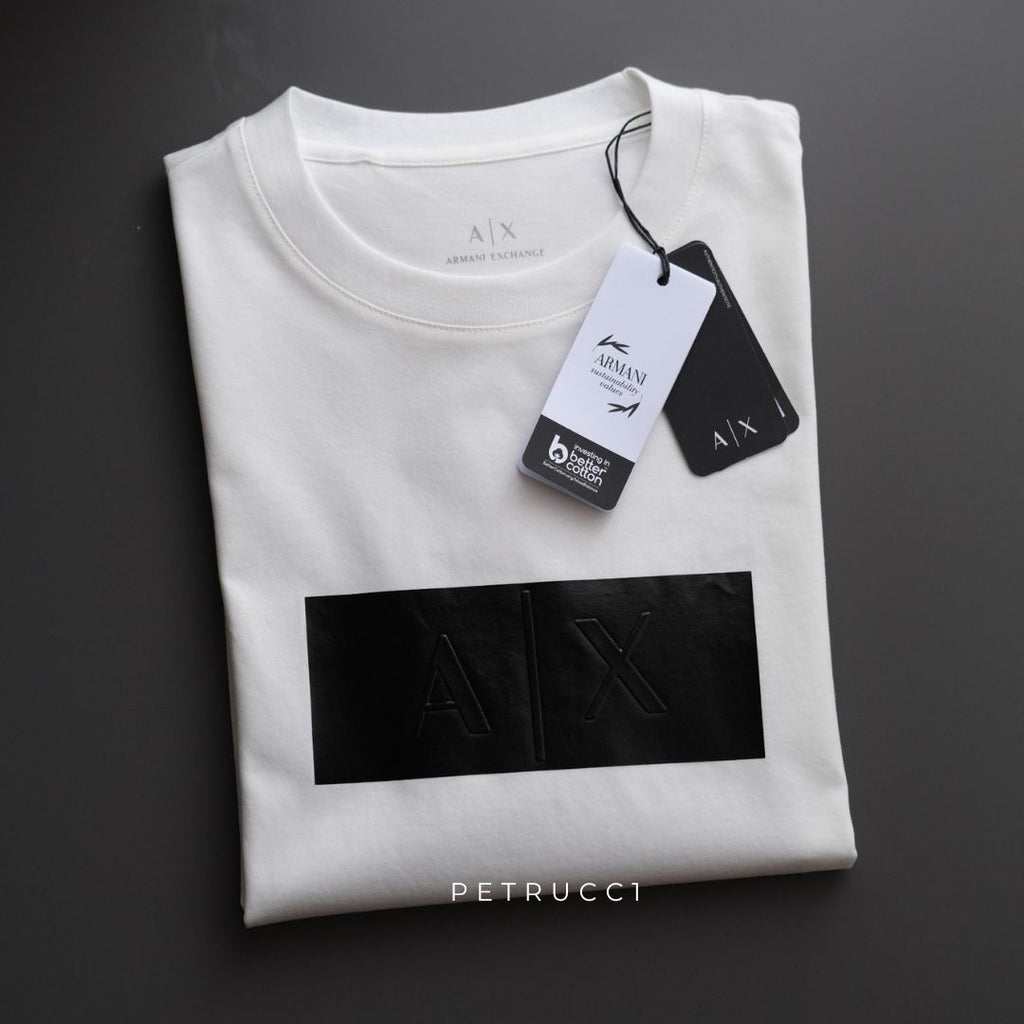 ARMANI EXCHANGE Vinyl Logo Print T Shirt XM000786