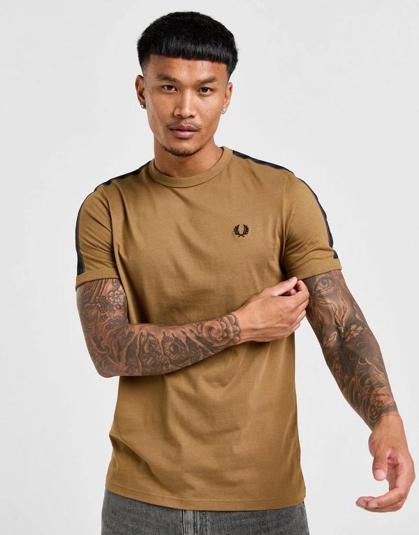 Fred Perry Contrast Tape Ringer T-Shirt Kaos M4613/Y97