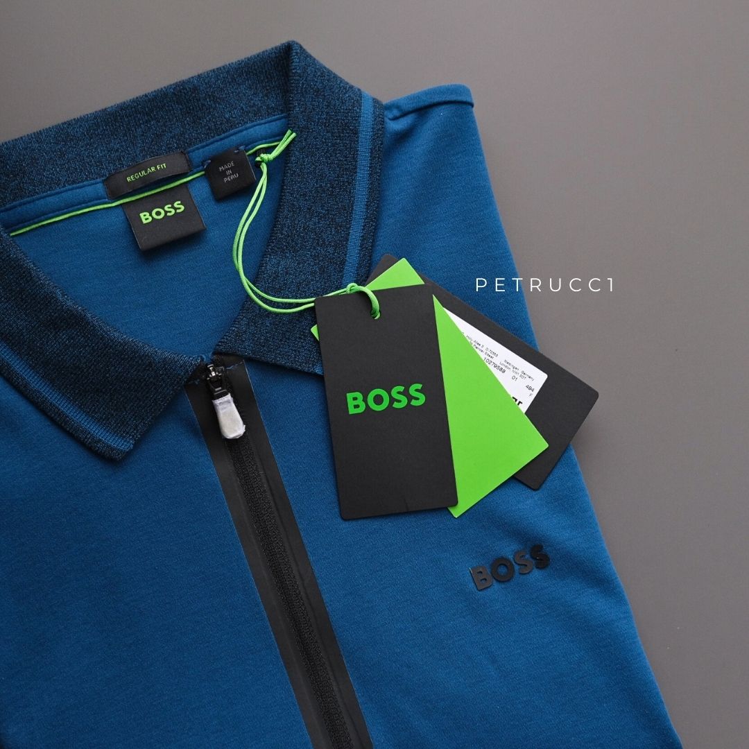 BOSS Zip Polo Shirt 50560661