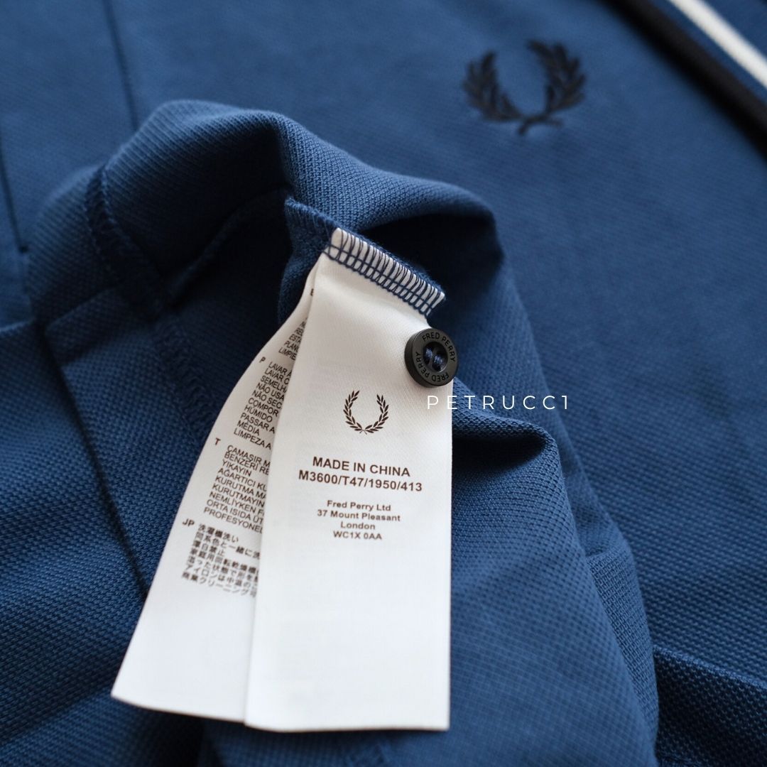 Fred Pery The Twin Tipped Polo Shirt M3600/T47