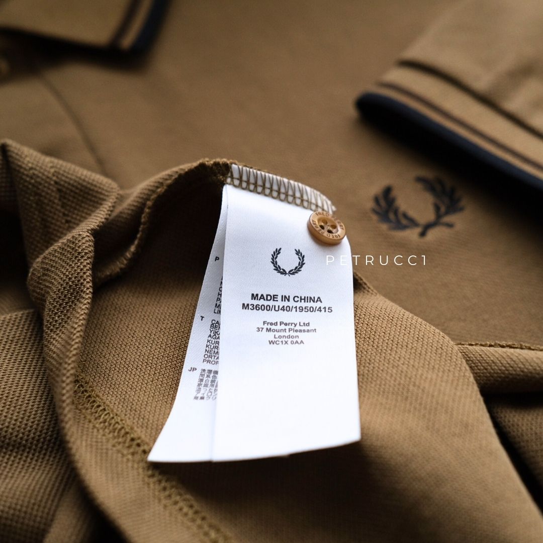 Fred Perry The Twin Tipped Polo Shirt M3600/U40