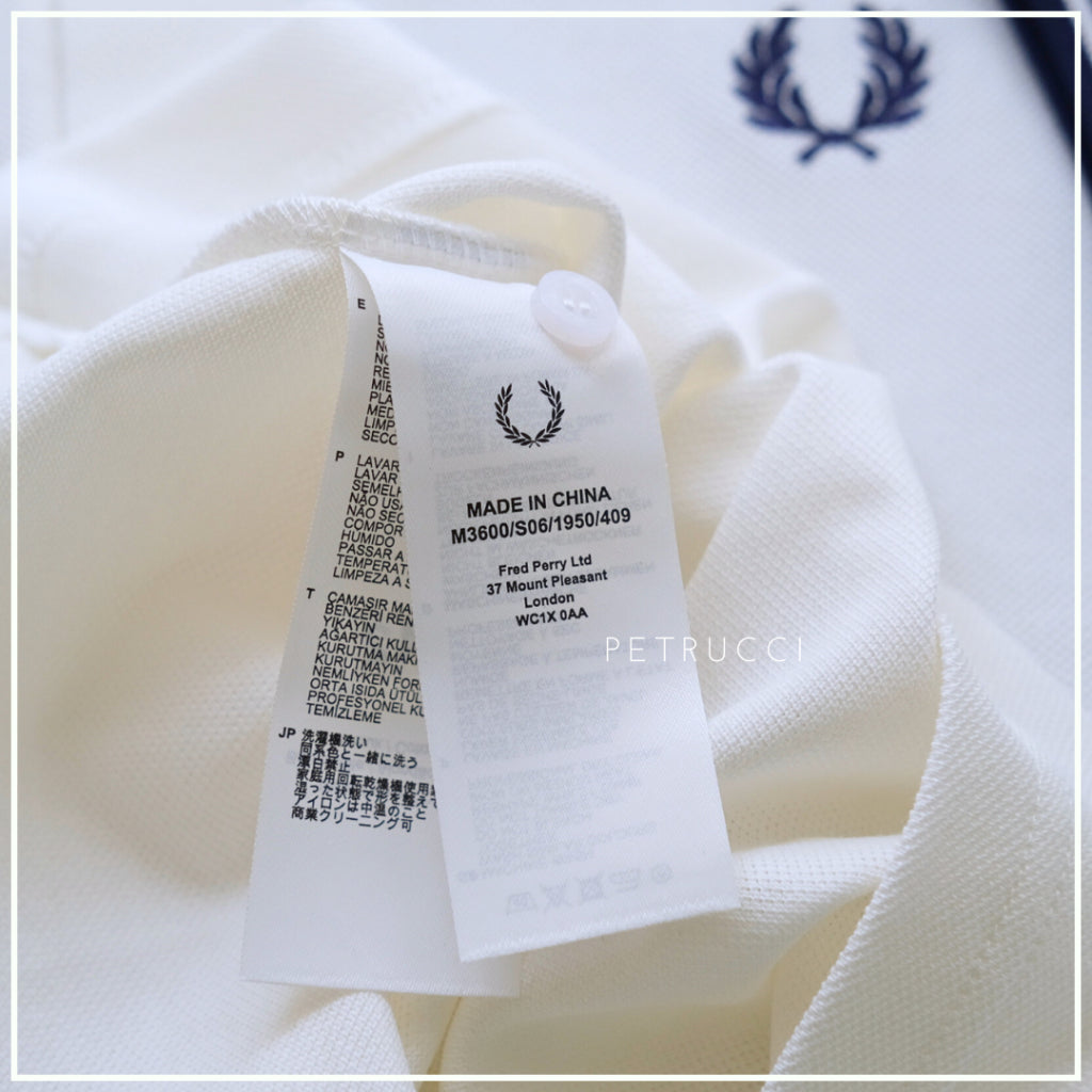 Fred Perry The Twin Tipped Polo Shirt M3600/S06